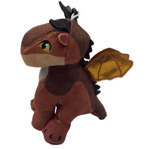 Wings Of Fire Clay Dragon Plush Stuffed Animal Keychain 5” Scholastic Bullsity - Picture 3 of 6